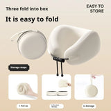 Memory Foam Neck Pillow Travel Pillow Portable U Shape Pillow for Airplane Or Office Home Comfort Support