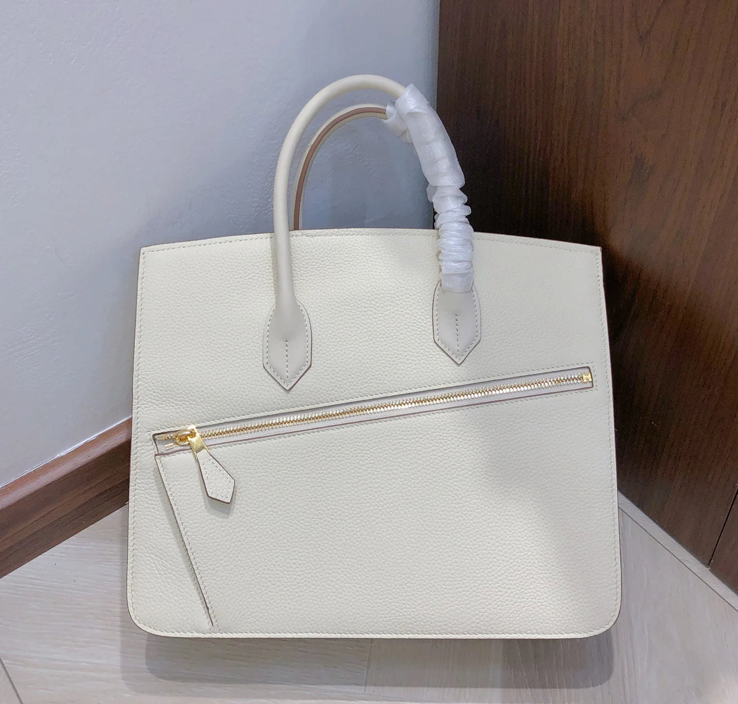 High Texture Handbag New Fashion Temperament Lychee Pattern Irregular Splicing Single Shoulder Messenger Women's Bag Commuting