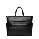 14'' Laptop Business Commuting Handbag Top Quality Materials Ladies Handbag Female Shoulder Bag Put in A4 Magazine and Notebook