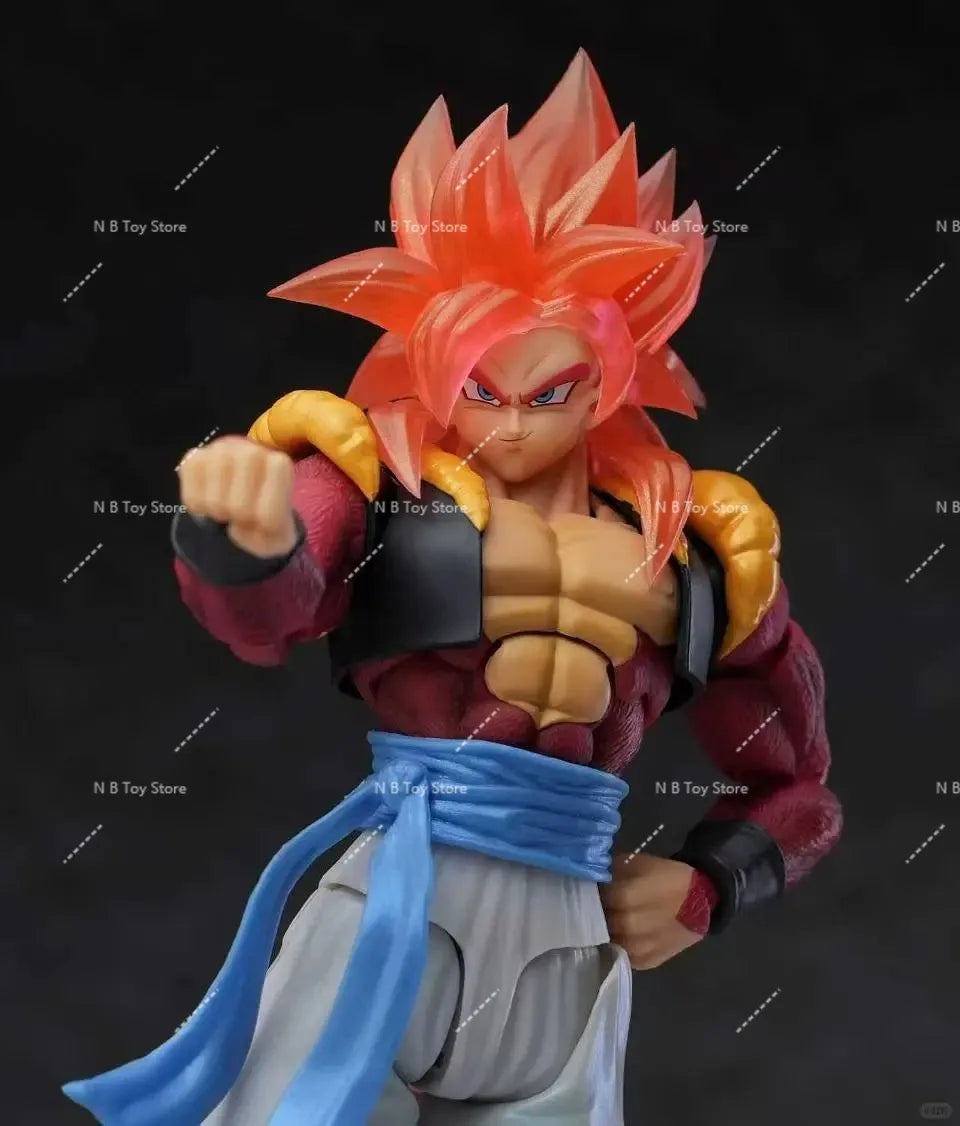 IN STOCK KAMIONE Dragon Ball Super Saiyan IV Gogeta A/B SSJ4 The Strongest Fusion Anime Collectible Action Figure Gift