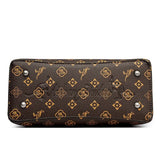 Luxury Handbag Fashion Print Large Capacity Soft Leather Women Shoulder Crossbody Bag Leisure Designer Ladies Purses and Handbag