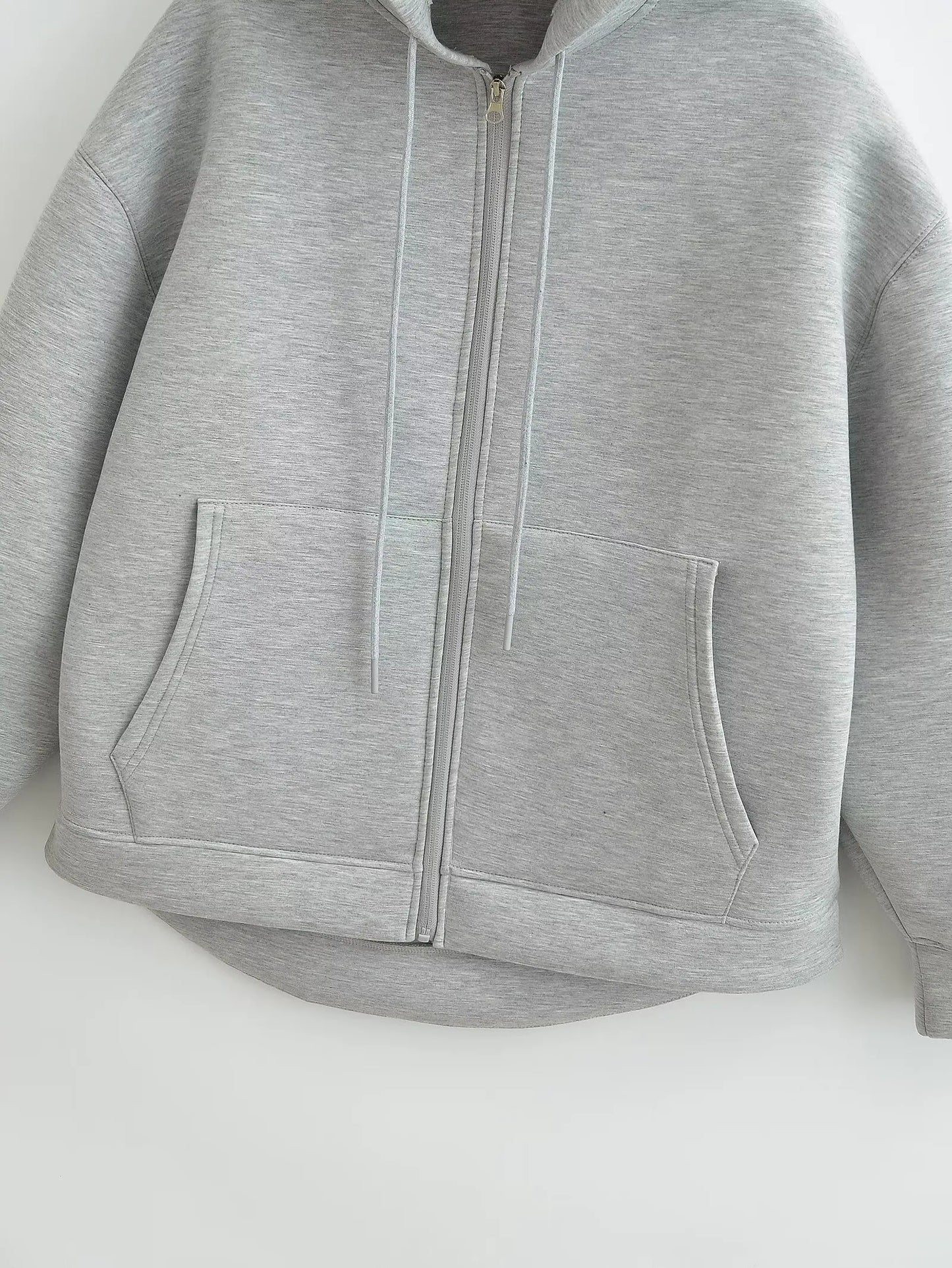 Women’s Casual Relaxed-Fit Hooded Jacket