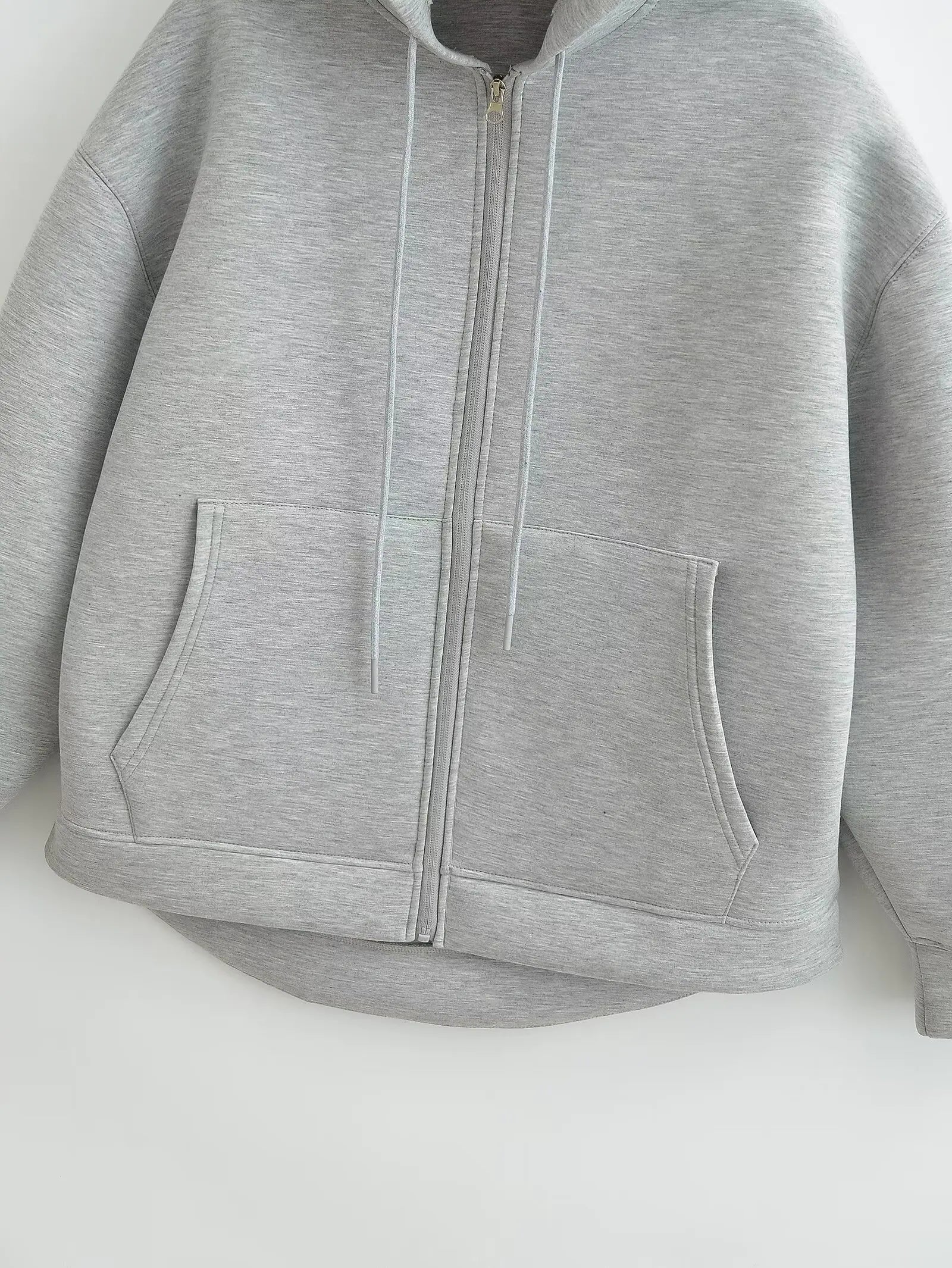 Women’s Casual Relaxed-Fit Hooded Jacket