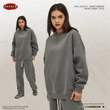 Men's 350gsm Fleece Crewneck Sweatshirt