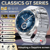 2026 Smart Watch Always display AMOLED NFC Bluetooth Call GPS trajectory Waterproof Health Sport Smartwatch Men for Android iOS