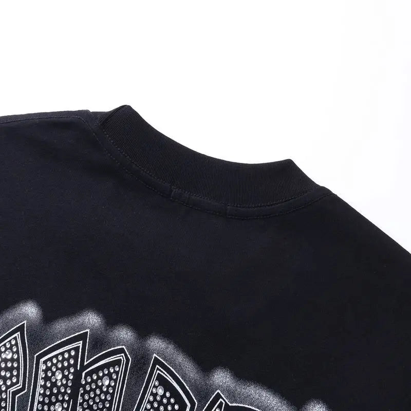 Mixed Emotion Oversized Cotton Long Sleeve T-Shirt