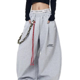 Men's Wide-Leg Baggy Pants