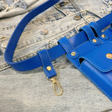 Designer Women Waist Bag 2024 summer Belt bag Phone Pack Trend Candy color Leather Shoulder Crossbody Chest Bags Lady Fanny Pack