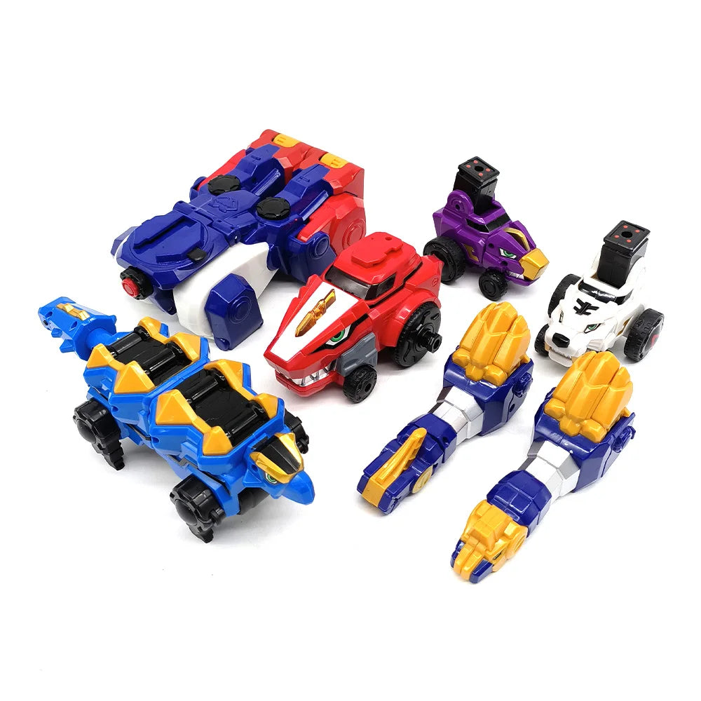 Dino Core Ultra D-Buster Tyranno Dinosaur Transform Robot Combiner 5in1 Action Figure No Box