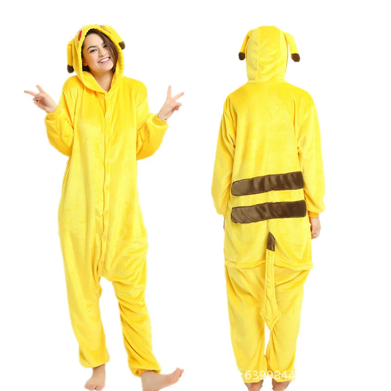 okemon Cosplay Kigurumi Onesie Snorlax Jigglypuff Umbreon Gengar Costume Halloween Adult Anime Bulbasaur Pajamas