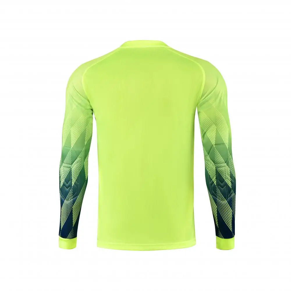 Custom Men Boys Girl Soccer Shirt Goalkeeper Uniform Long Sleeve Football Training Goalkeeper Top Soccer Jersey Pant Shorts Sets