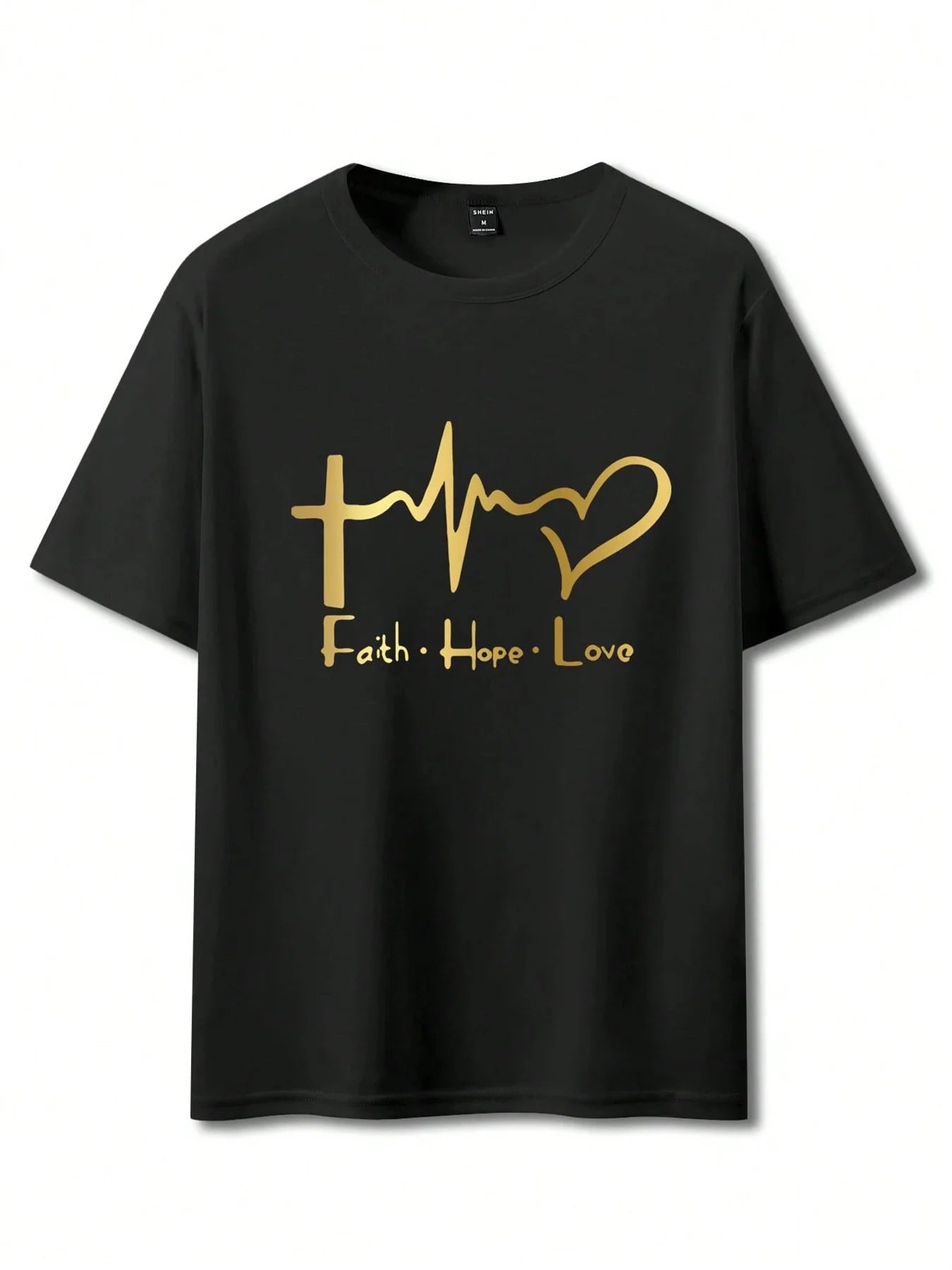 Faith Hope Love Men’s Cotton Tee