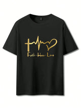 Faith Hope Love Men’s Cotton Tee
