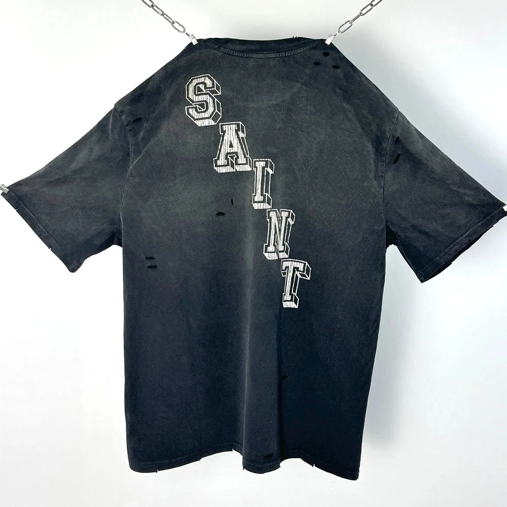Vintage Angel Cotton Long Sleeve T-Shirt