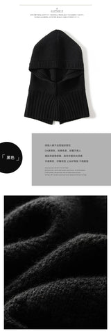 Luxe 100% Cashmere Knitted Beanie & Scarf Set