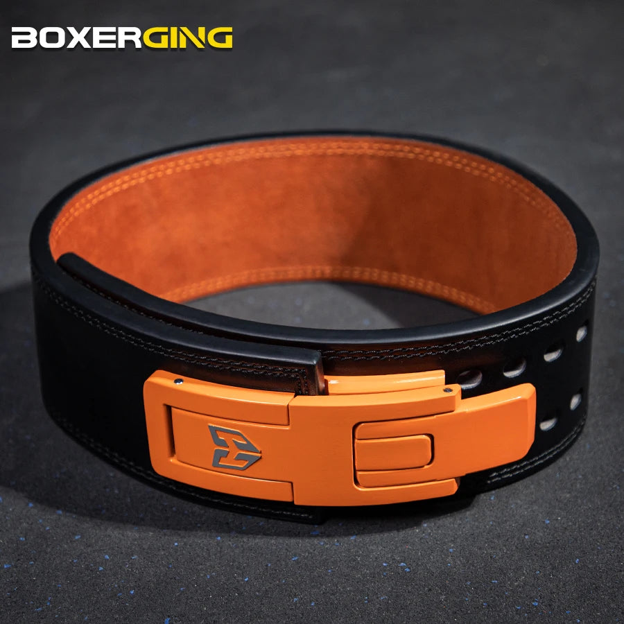 Premium Cowhide Weightlifting Belt | Gym & Powerlifting