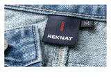 Men's Loose Fit Denim Cargo Jeans