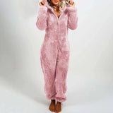 Women’s Elegant Hooded One-Piece Jumpsuit