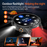 GUHUAVMI AK95 Pro Smartwatch – AMOLED, GPS & Flashlight