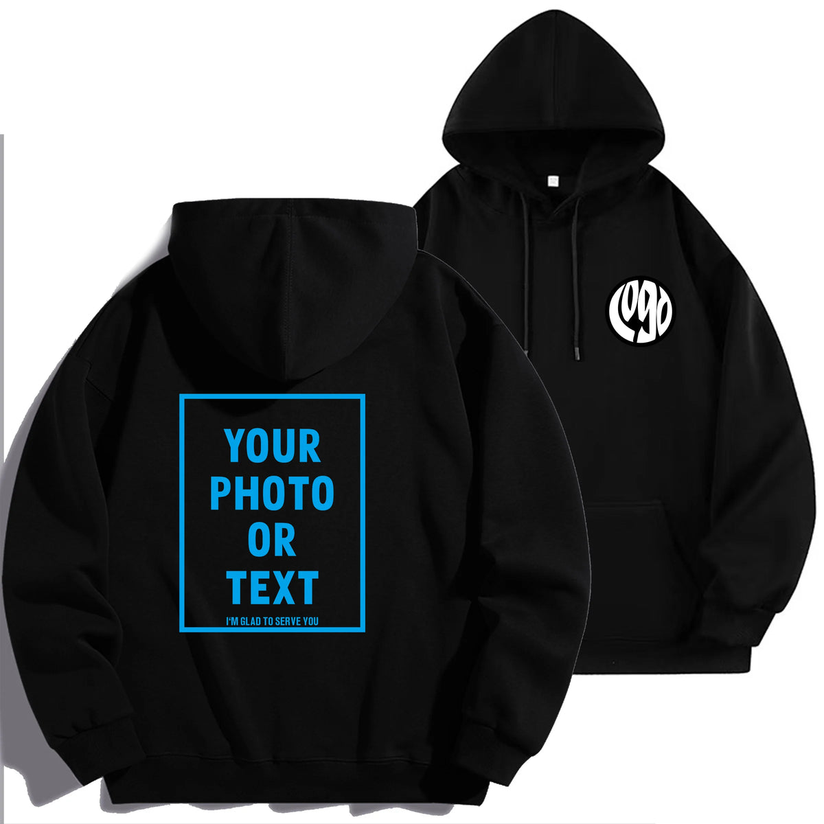 Men's Heavyweight Cotton Pullover Hoodie