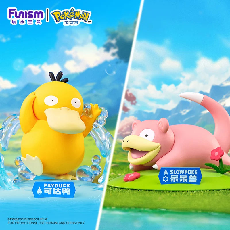 FUNISM Genuine Pokemon Action Figures Pikachu Mewtwo Figurine Gardevoir Sylveon Anime Collect Model Pocket Monster Toy Gift
