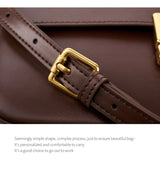 100% Genuine Leather Women's Shoulder Bag High Quality Luxury Designer Crossbody Bags Fashion Cowhide Female Handbags