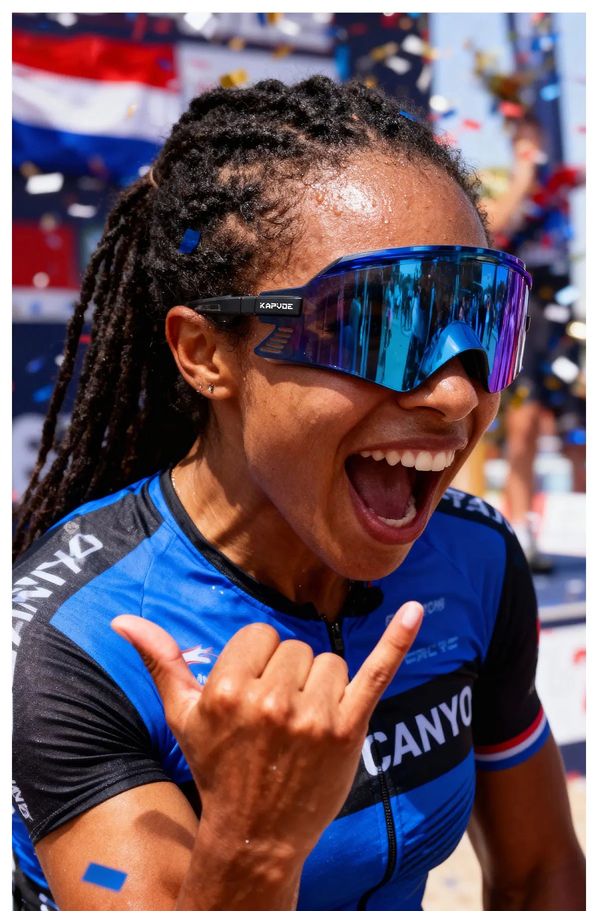Kapvoe Sports Sunglasses for Men Women Youth Baseball Cycling Running Driving Fishing Golf Motorcycle Outdoor Glasses UV400