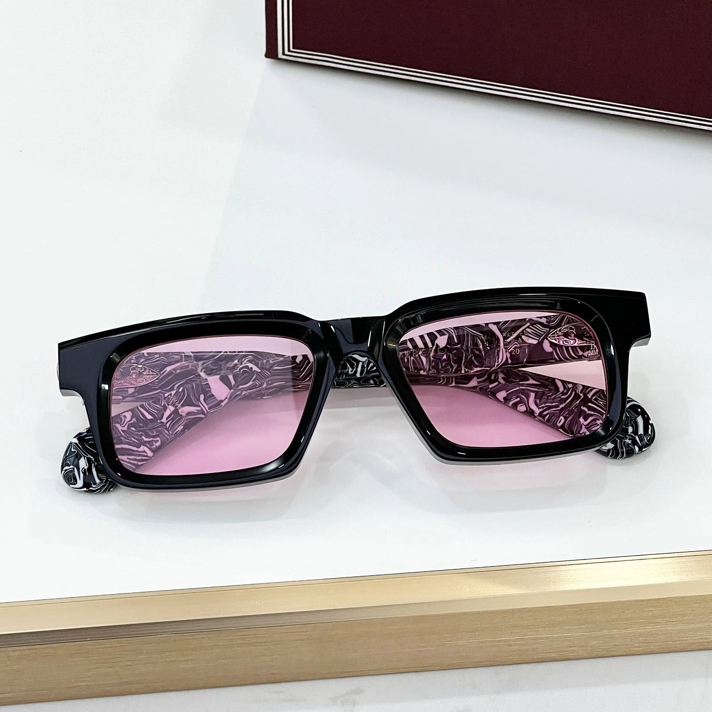 DILTA Belvedere Acetate Square Sunglasses – UV400 Women