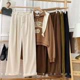 Women's High-Waist Corduroy Wide-Leg Pants