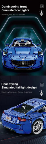5480pcs MOC Technical 1:8 Sports Car GranTurismo Building Blocks Model Vehicle Bricks Assembling Toys for Boys Birthday Gift Set