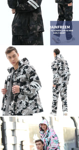 Waterproof Reflective Rain Suit – Jacket & Pants Set