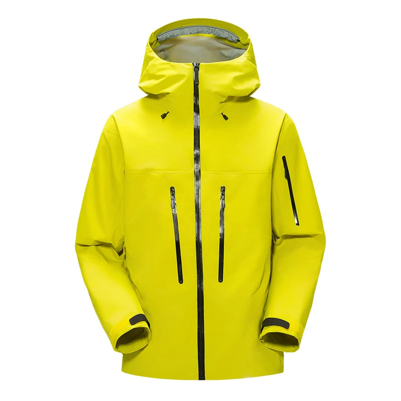 2026 Same as bird home Outdoor Sports Camping Mountaineering Fashion Men's Windproof British Wind Hooded Simple Storm Jacket
