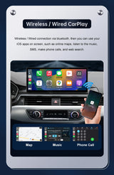 12.3" Audi A4/A5/S4/S5 Multimedia Touch Screen – Wireless CarPlay & Android Auto