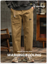 HIQOR Men's Relaxed Cargo Pants – Vintage Safari Style