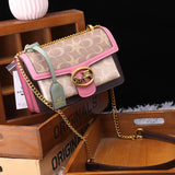 Color-Contrast Designer Crossbody Bag