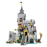King of Crows Medieval Castle Building Blocks Set 4961PCS Fortress Construction Bricks Model Kit Assembly Toys for Adults Gift