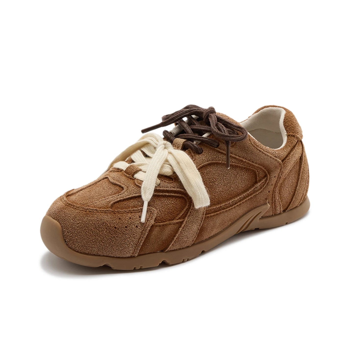 AIYUQI Women's Flat Sneakers – Genuine Leather, Non-Slip