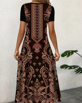 Elegant Loose-Fit Temperament Dress