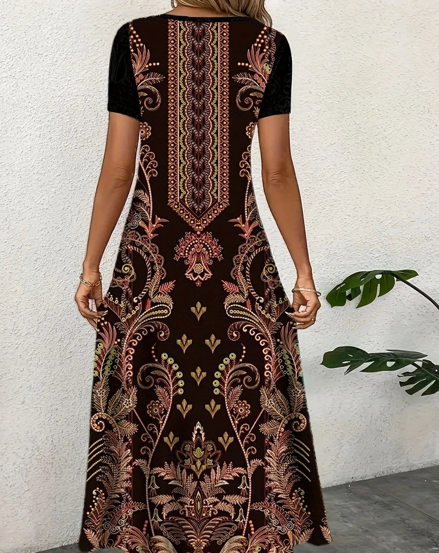 Elegant Loose-Fit Temperament Dress