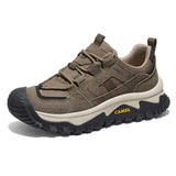 GOLDEN CAMEL Outdoor Hiking Shoes Men and Women Non-slip Breathable Sneakers Thick-soled Climbing Shoes for Men Shock Absorption