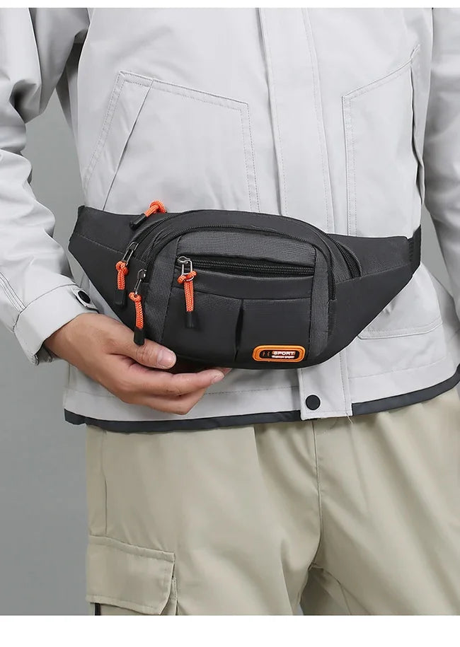 Mobile Waist Bag For Both Men And Women Multifunctional Large Capacity Anti Splash Business Wear-resistant Construction Site