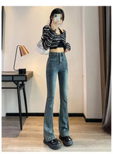 Women's High-Waist Stretch Bootcut Jeans