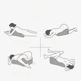 Ergonomic adult waist pillow cushion couples walk room assist lift hip pillow cushion abdomen pillow car waist pillow