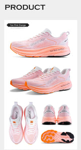 Irunsvan Qfeng1.0 Dual-color Dual-density Carbon Plated Running Shoes Shock-absorbing Lightweight Men's Water-repellent Sports