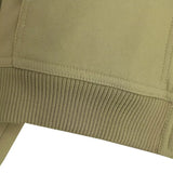 Women’s Vintage Utility Bomber Jacket – Chic Button-Down Outerwear