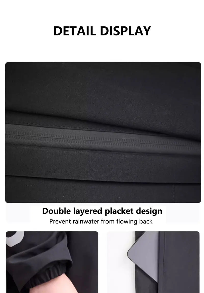 Unisex Waterproof Riding Jumpsuit Raincoat