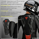 Motorcycle Jacket Men Turtle For Motocross Motorcycle Body Armor Motorbike Racing Jacket CE Approved Protection Gears Equipment