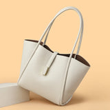 High Quality Soft Leather Shoulder Crossbody Bags For Women Large Capacity Luxury Bag Brand Designer Casual Handbag Sac A Main