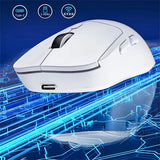 New Model 348 Tri-Mode Wireless Mouse Bluetooth 2.4G Wired Rechargeable Silent Ergonomic Gaming Office Mice for PC Laptop Tablet