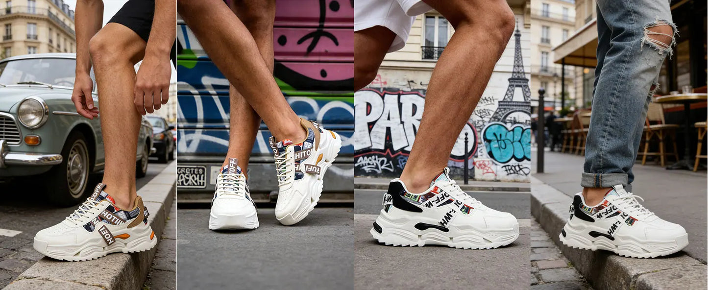 Ultra-Light Breathable Men’s Running Shoes